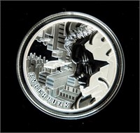 Coin 2023 Niue-1 Troy Oz Silver "Cyberpunk"
