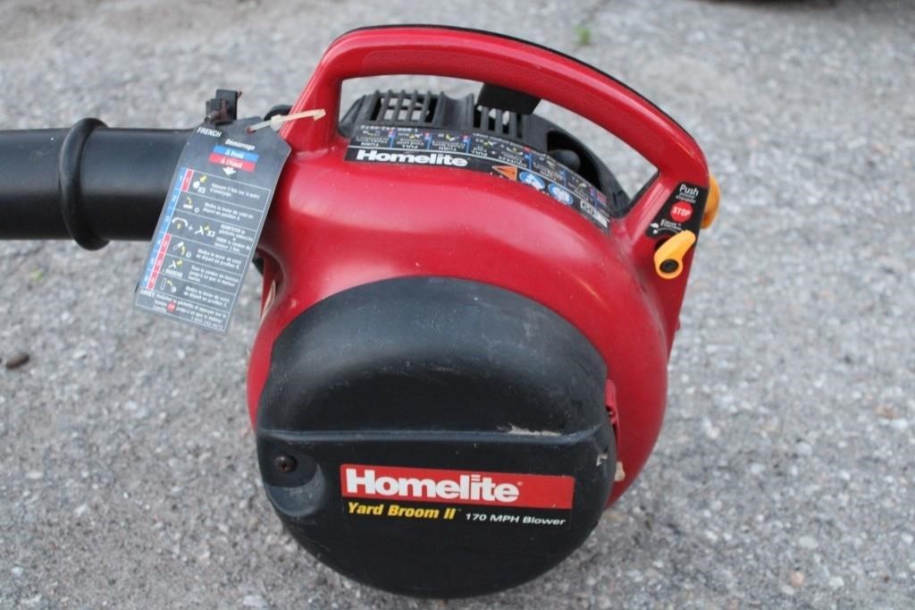 Homelite Yard Broom / Leaf Blower