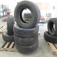 4 Firestone tires LT285/70R17 used