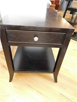 Arhaus End Table, One Drawer and One Shelf--19