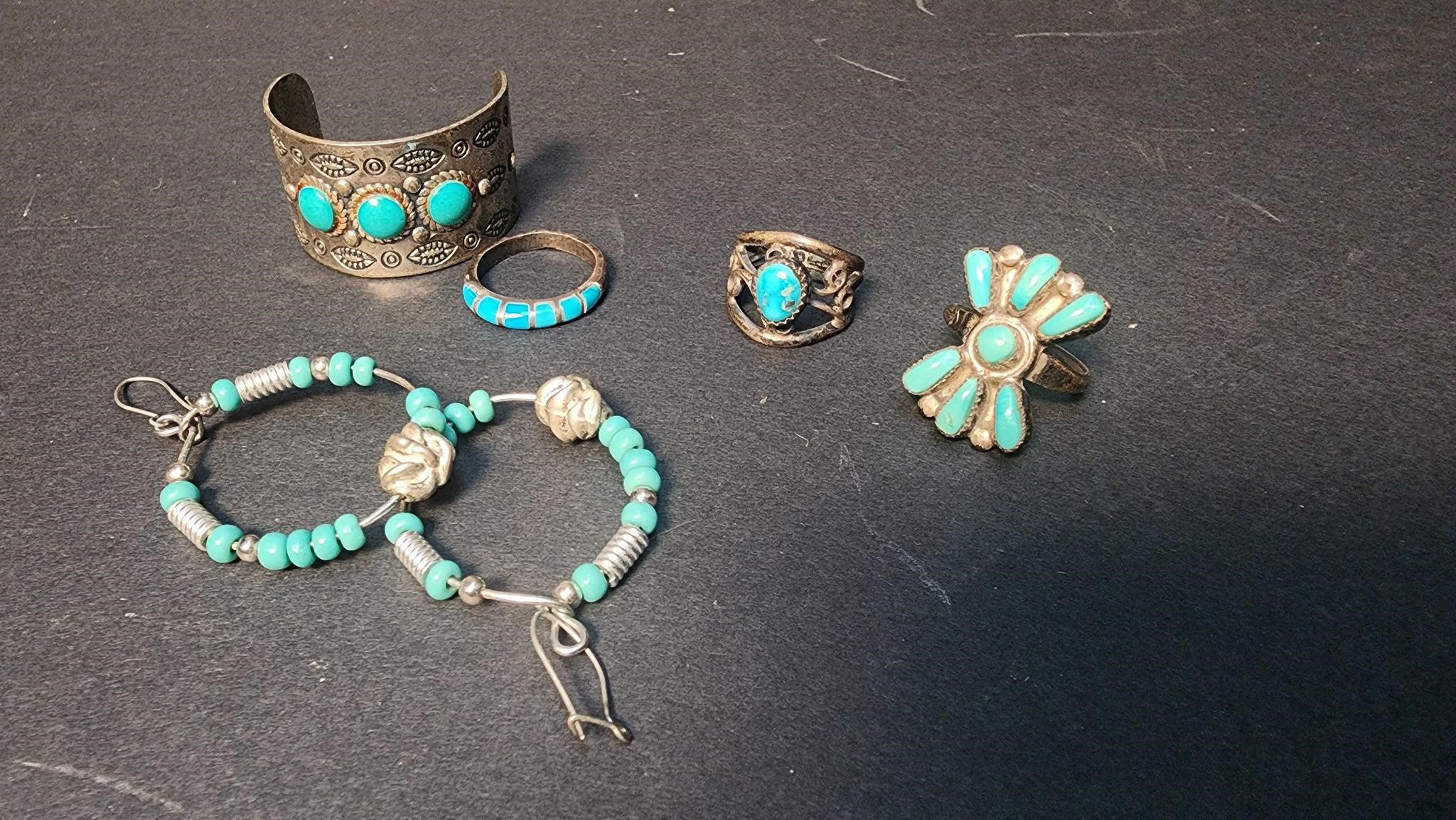 Navajo Turquoise Costume Jewelry