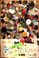 many assorted buttons