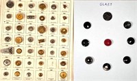 shank & glass buttons