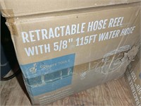 GIRAFFE TOOLS RETRACTABLE HOSE REEL WITH 115FT HOS
