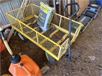 Lawn cart and concrete mix