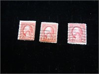 1923 Issued U.S. 2 Cents Postage Stamps