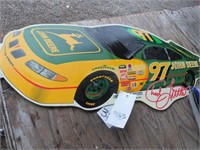 John Deer Nascar Chad Little Sign 34x16.5