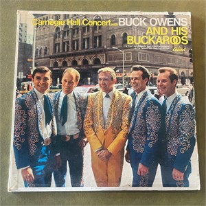Buck Owens Buckaroos Carnegie Hall Country LP