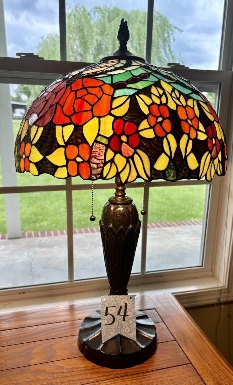 Rare Thomas Pacconi Tiffany lamp