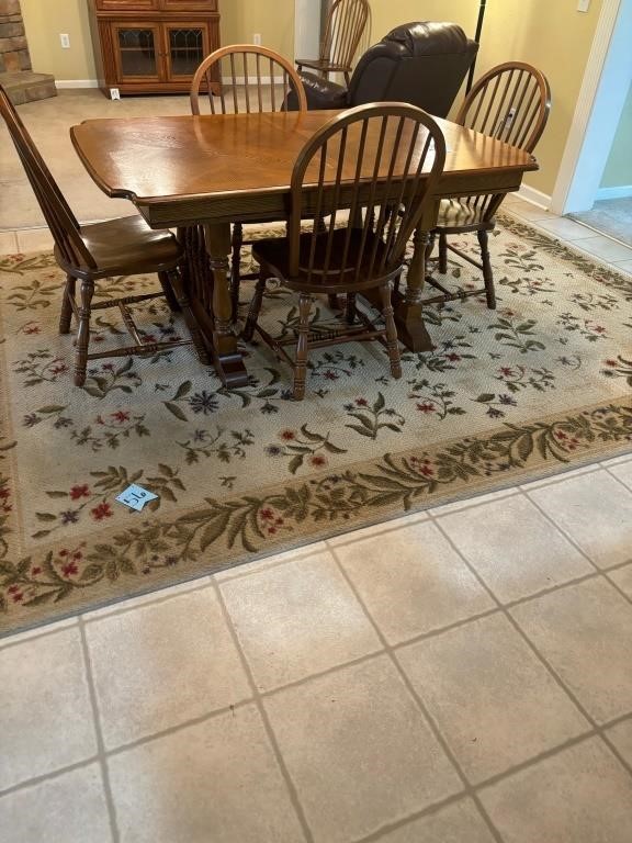 Oriental 8x12 floral rug