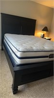 Queen Bed by Holland House Furniture, Black