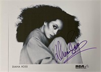 Autograph Diana Ross Media Press Photo