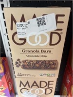 Made Good granola bars chocolate chip 24ct