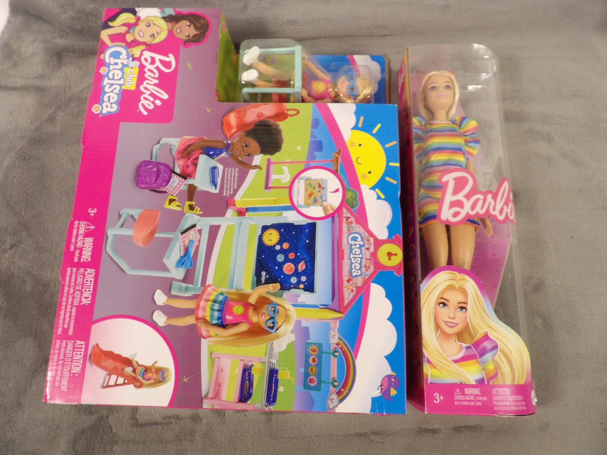 New Barbie and Chelsea Set