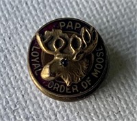 Vintage PAP Loyal Order of Moose Pin