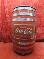 Vintage Coca Cola Tapper tap barrel sign.