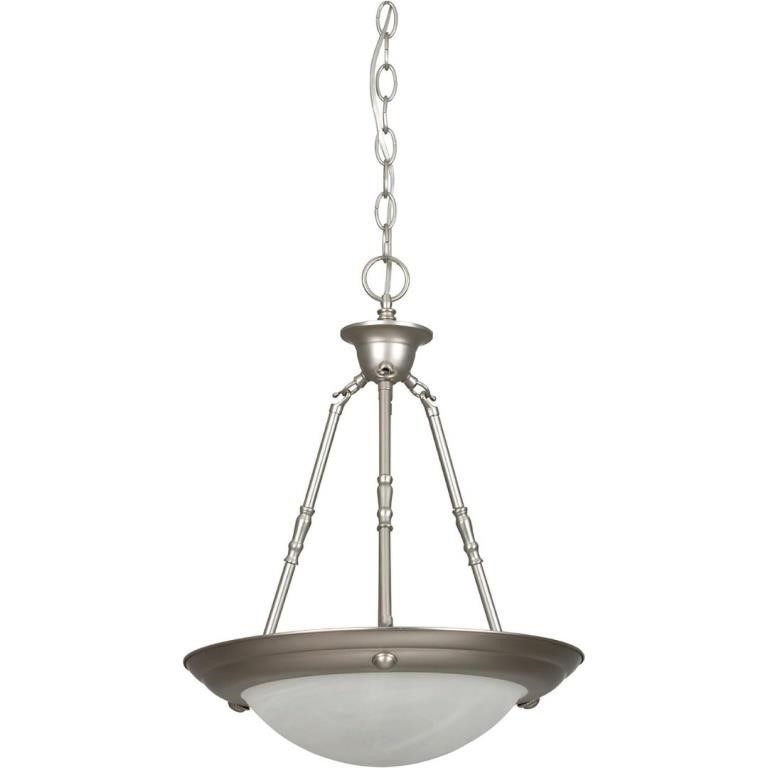 New Modern Lighting Pendant Satin Nickel