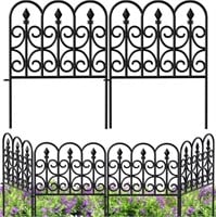 E9071  Amagabeli Decorative Garden Fence 32in x 1