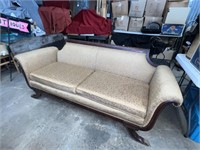 Antique Victorian Clawfoot Couch