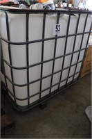 Plastic Water Tank (Possibly 330 Gallon) (Shop)