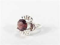 925 Sterling Silver Gemstone Ring - Size 8