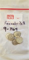 9 1964 Kennedy 1/2$