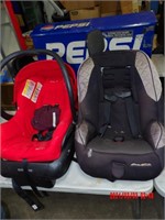 2 CAR SEATS AS IS