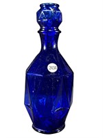 Cobalt Blue Liquor Decanter