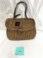 Antique Fishing creel basket