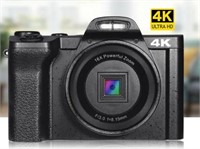ULN-WiFi 4K Camcorder with Wide Lens