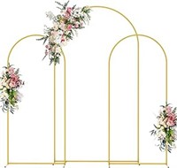Wokceer Wedding Arch Backdrop Stand