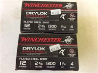 2 boxes Drylok 12 ga. 4 shot super steel