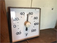 Vintage Electric Time Thermometer