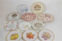 Vintage Decorative Plate Lot - 3 Last Supper (one