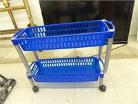 cart with baskets