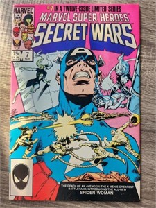 Secret Wars #6 (1984) 1st JULIA C=SPIDER-WOMAN!