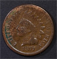 1877 INDIAN CENT VG+