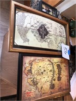 HARRY POTTER MAPS & MISC. ITEMS