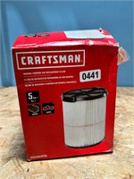 New Craftsman shop vac replacement filter