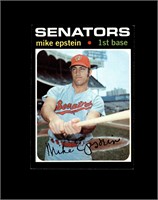 1971 Topps High #655 Mike Epstein SP EX to EX-MT+
