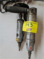 (2) CENTRAL PNEUMATIC GRINDERS