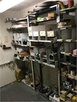(3) Shelving Units of Tools and Parts