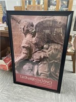 Leonardo DaVinci Framed Poster