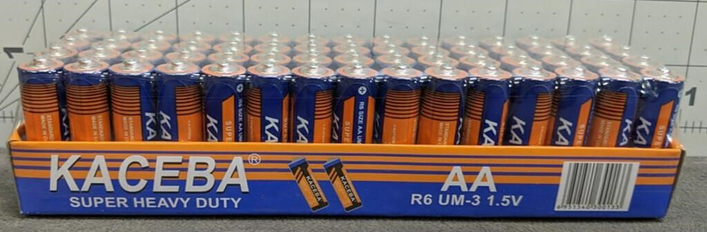 pack of 60 AA batteries FRESH