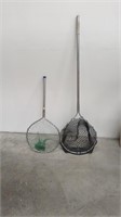 Set of two fishing nets