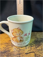 VINTAGE CAT AND MOUSE WORLDS BEST LISTENER MUG