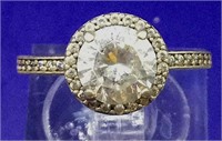 Stunning 2 ct. Ladies Moissanite Ring
