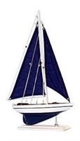 Hampton Nautical Pacific Sailer Sails Boat, 17",
