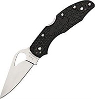 (2) 4009974 Spyderco Crow 2 Folding Knife with