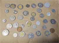 Foreign Coins Lot Collection